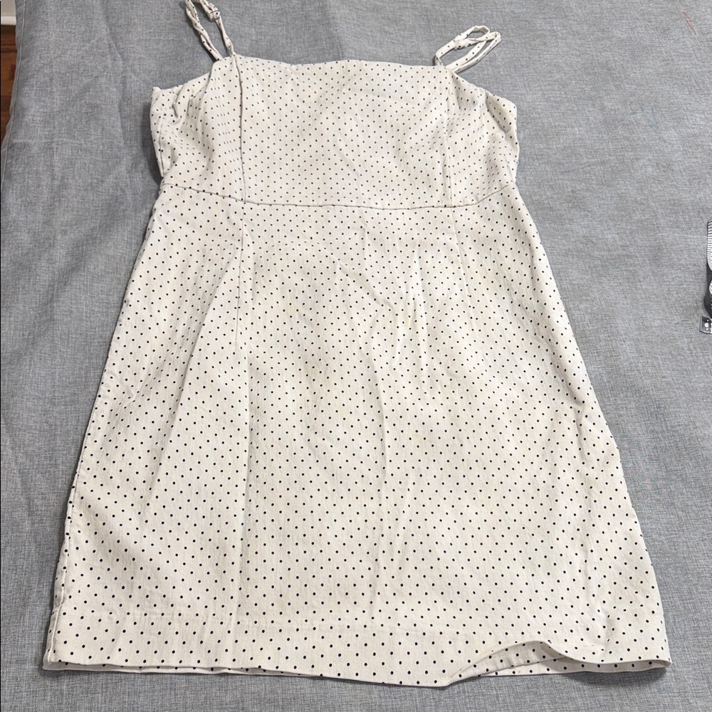 Forever 21 Black and White Polka Dot Mini Dress